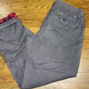 Eddie Bauer Size 12 Boyfriend Relaxed Lined